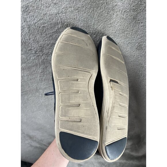 Cole Haan Shoes Men Sz 13 Navy Blue Grand Shortwing Wingtip Wing Oxfords Denim - Picture 6 of 7